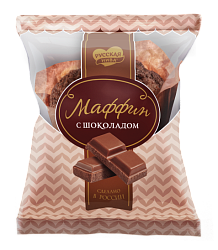 Маффин с шоколадной начинкой